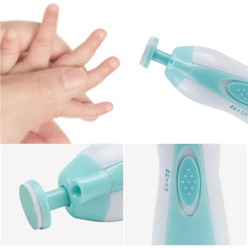 Baby Electric Nail Clipper Nail Cutter Manicure & Pedicure 0m+ | Baby Nail Trimmer