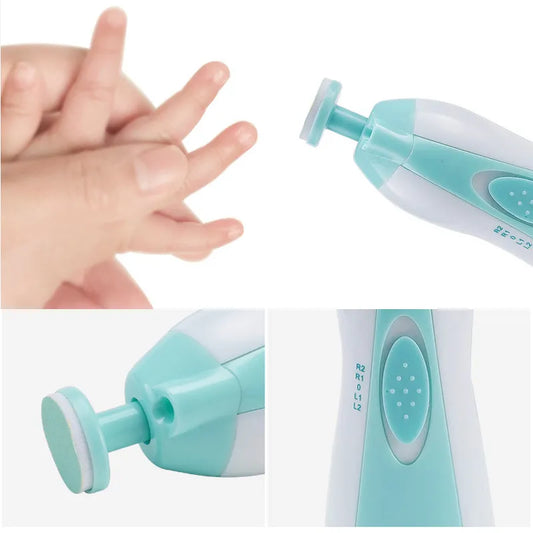 Baby Electric Nail Clipper Nail Cutter Manicure & Pedicure 0m+ | Baby Nail Trimmer