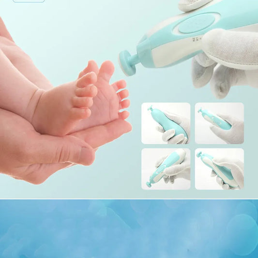 Baby Electric Nail Clipper Nail Cutter Manicure & Pedicure 0m+ | Baby Nail Trimmer